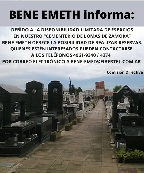 Información importante